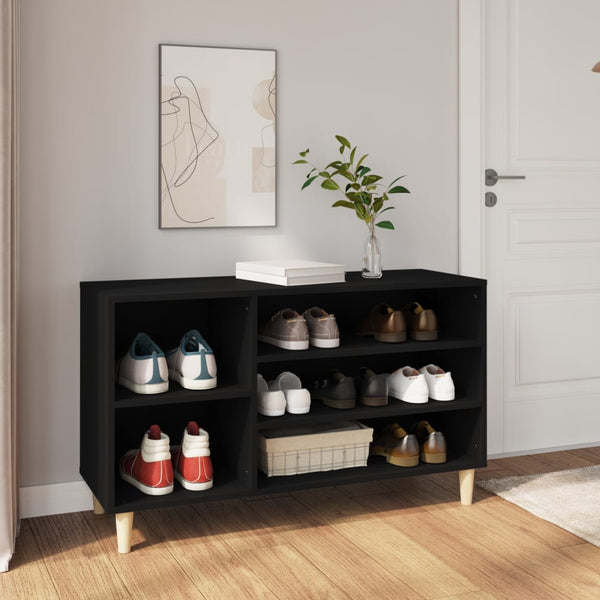 Schoenenkast 102X36X60 Cm Bewerkt Hout