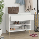 Schoenenkast 70X36X60 Cm Bewerkt Hout
