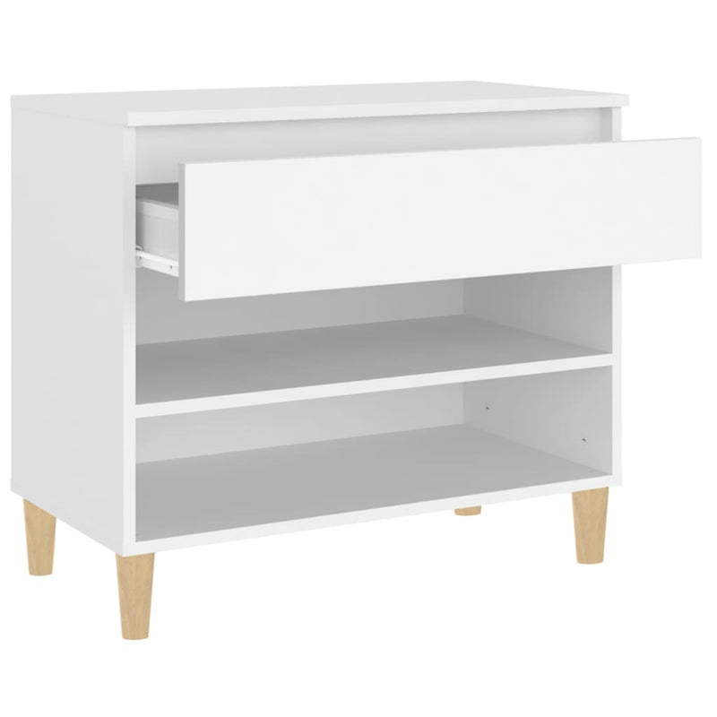Schoenenkast 70X36X60 Cm Bewerkt Hout