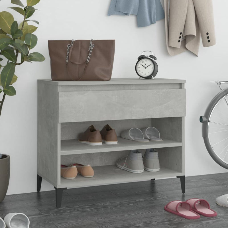 Schoenenkast 70X36X60 Cm Bewerkt Hout