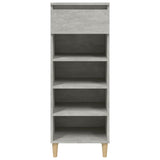 Schoenenkast 40X36X105 Cm Bewerkt Hout