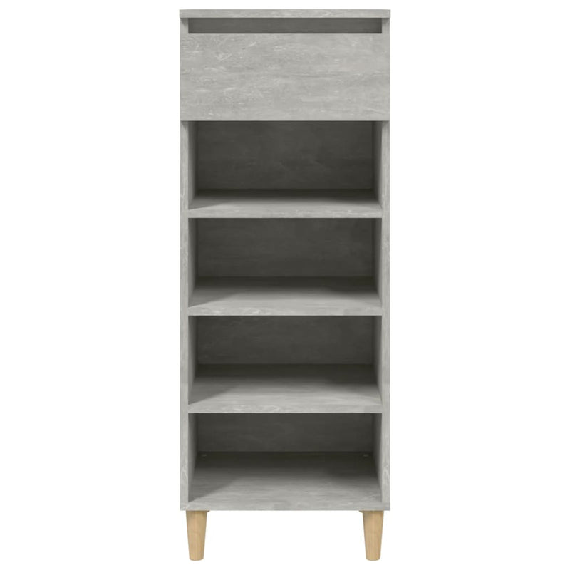 Schoenenkast 40X36X105 Cm Bewerkt Hout