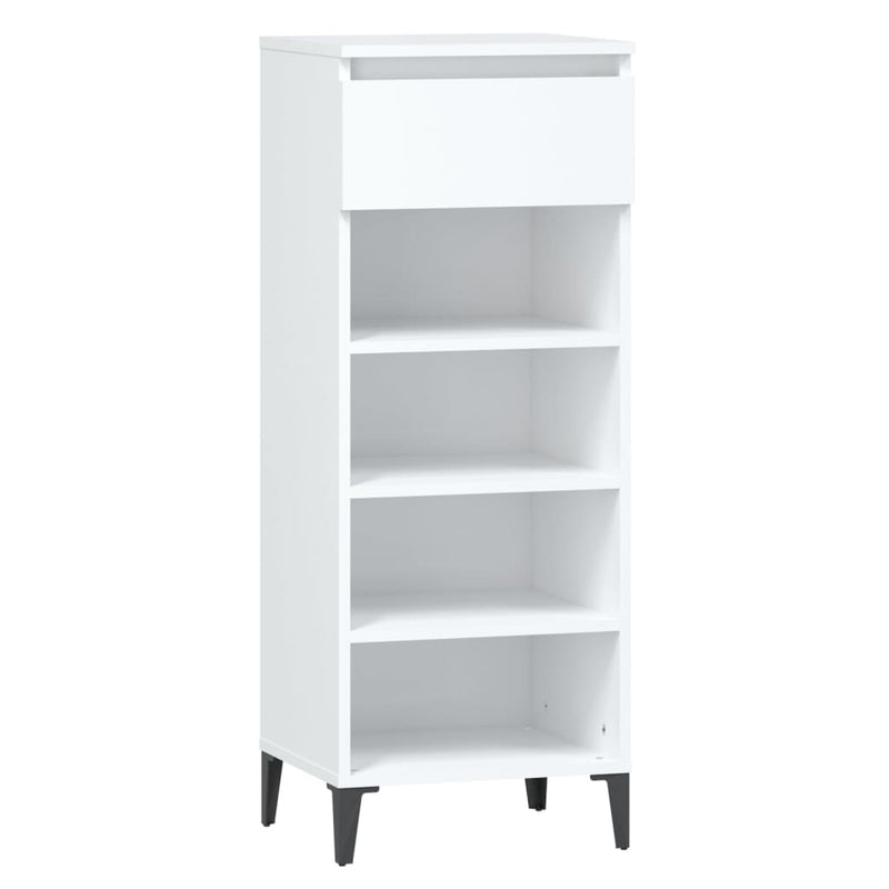 Schoenenrek 40X36X105 Cm Bewerkt Hout