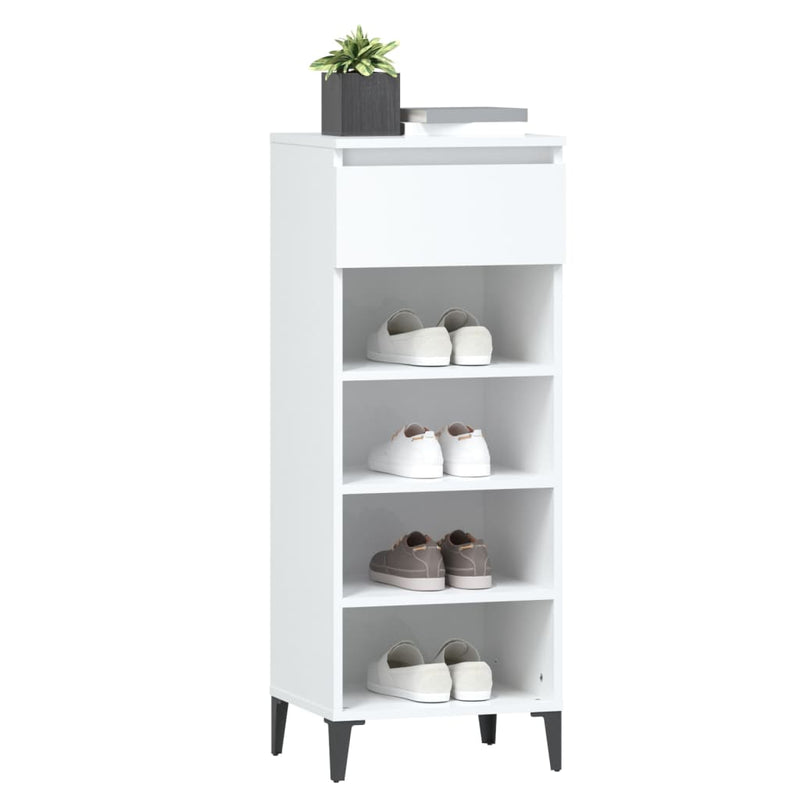 Schoenenrek 40X36X105 Cm Bewerkt Hout