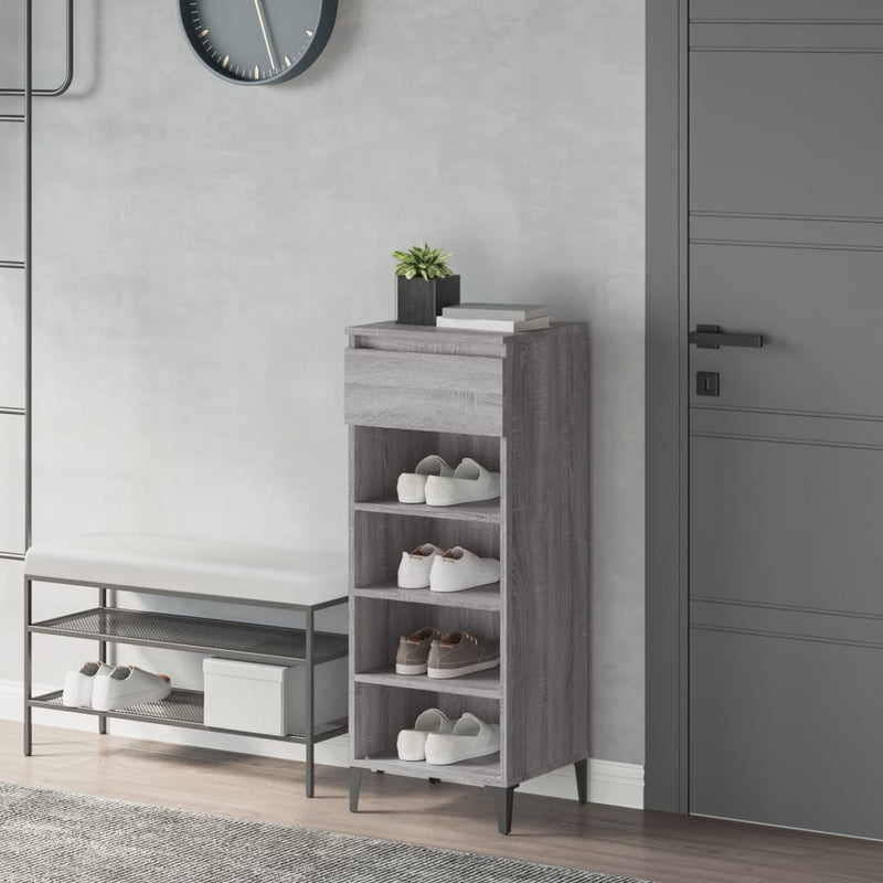 Schoenenrek 40X36X105 Cm Bewerkt Hout