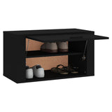 Wandschoenenkast 70X35X38 Cm Bewerkt Hout