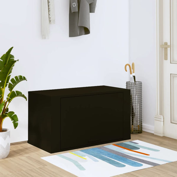 Wandschoenenkast 70X35X38 Cm Bewerkt Hout