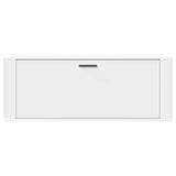 Wandschoenenkast 100X35X38 Cm Bewerkt Hout