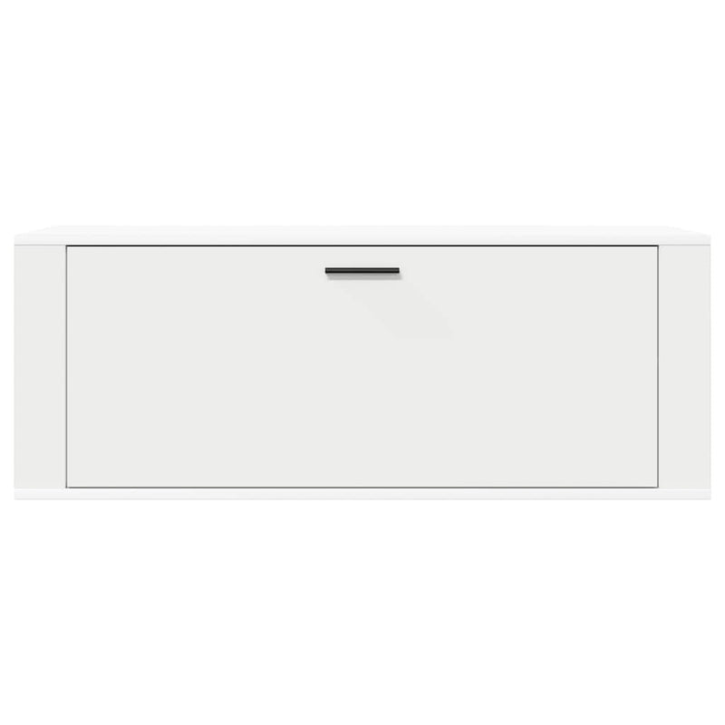 Wandschoenenkast 100X35X38 Cm Bewerkt Hout
