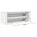 Wandschoenenkast 100X35X38 Cm Bewerkt Hout