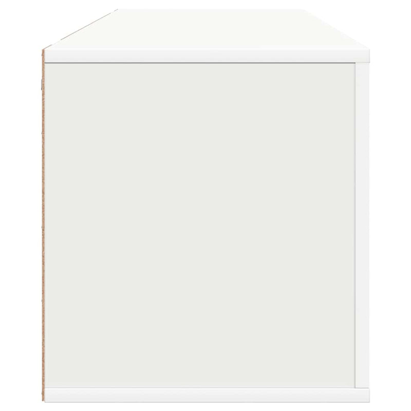 Wandschoenenkast 100X35X38 Cm Bewerkt Hout