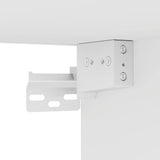 Wandschoenenkast 100X35X38 Cm Bewerkt Hout