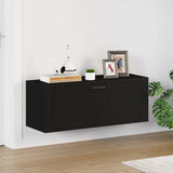Wandschoenenkast 100X35X38 Cm Bewerkt Hout