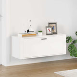 Wandschoenenkast 100X35X38 Cm Bewerkt Hout