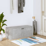 Wandschoenenkast 100X35X38 Cm Bewerkt Hout
