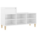 Schoenenkast 102X36X60 Cm Bewerkt Hout