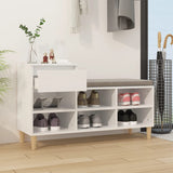 Schoenenkast 102X36X60 Cm Bewerkt Hout