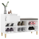 Schoenenkast 102X36X60 Cm Bewerkt Hout