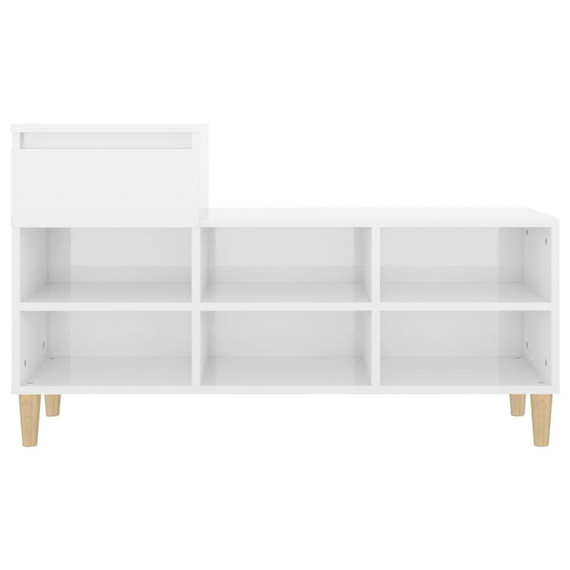 Schoenenkast 102X36X60 Cm Bewerkt Hout