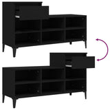 Schoenenkast 102X36X60 Cm Bewerkt Hout