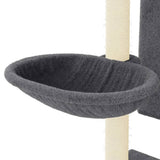 Kattenmeubel Met Sisal Krabpalen 130,5 Cm