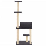 Kattenmeubel Met Sisal Krabpalen 136 Cm