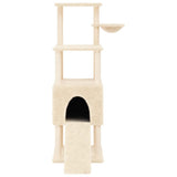 Kattenmeubel Met Sisal Krabpalen 153 Cm Kleurig
