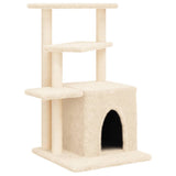 Kattenmeubel Met Sisal Krabpalen 83,5 Cm Kleurig