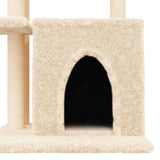 Kattenmeubel Met Sisal Krabpalen 83,5 Cm Kleurig