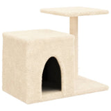 Kattenmeubel Met Sisal Krabpalen 50,5 Cm Kleurig