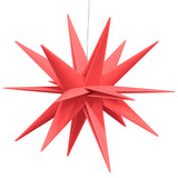 Kerstlamp Met Led Inklapbaar Rood