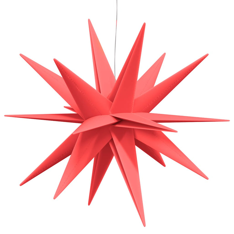 Kerstlamp Met Led Inklapbaar Rood