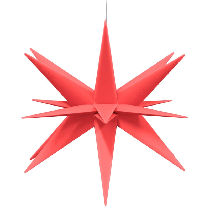 Kerstlamp Met Led Inklapbaar Rood