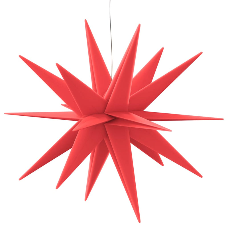Kerstlamp Met Led Inklapbaar Rood