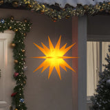 Kerstlamp Met Led Inklapbaar Geel