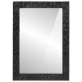 Badkamerspiegel 50X70X2,5 Cm Massief Mangohout En Glas
