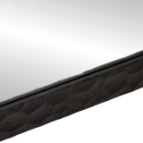 Badkamerspiegel 50X70X2,5 Cm Massief Mangohout En Glas