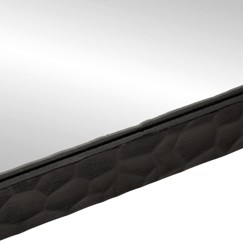 Badkamerspiegel 50X70X2,5 Cm Massief Mangohout En Glas
