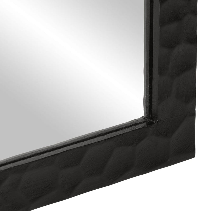 Badkamerspiegel 50X70X2,5 Cm Massief Mangohout En Glas