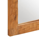 Badkamerspiegel 50X70X2,5 Cm Massief Acaciahout En Glas