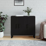Dressoir 90 X 34 X 80 Cm Bewerkt Hout