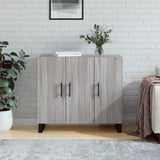 Dressoir 90 X 34 X 80 Cm Bewerkt Hout