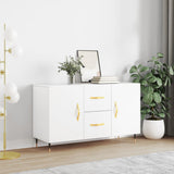 Dressoir Met Lade 100 X 36 X 60 Cm Bewerkt Hout