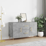 Dressoir Met Lade 100 X 36 X 60 Cm Bewerkt Hout