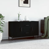 Dressoir Met Lade 100 X 36 X 60 Cm Bewerkt Hout