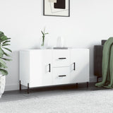Dressoir Met Lade 100 X 36 X 60 Cm Bewerkt Hout