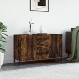 Dressoir Met Lade 100 X 36 X 60 Cm Bewerkt Hout