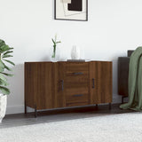 Dressoir Met Lade 100 X 36 X 60 Cm Bewerkt Hout