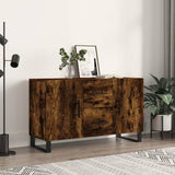 Dressoir Met Lade 100 X 36 X 60 Cm Bewerkt Hout