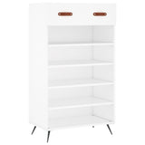 Schoenenkast 60X35X105 Cm Bewerkt Hout